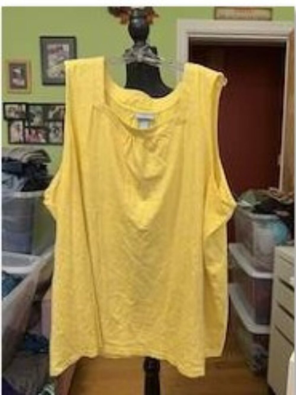 Liz & Me Yellow Tank 4X 30/32